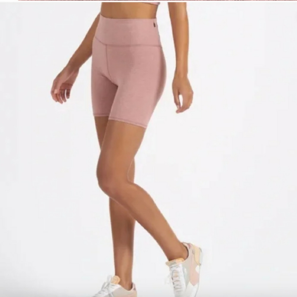 Vuori Clean Elevation Shorty- burnt clay heather- xs